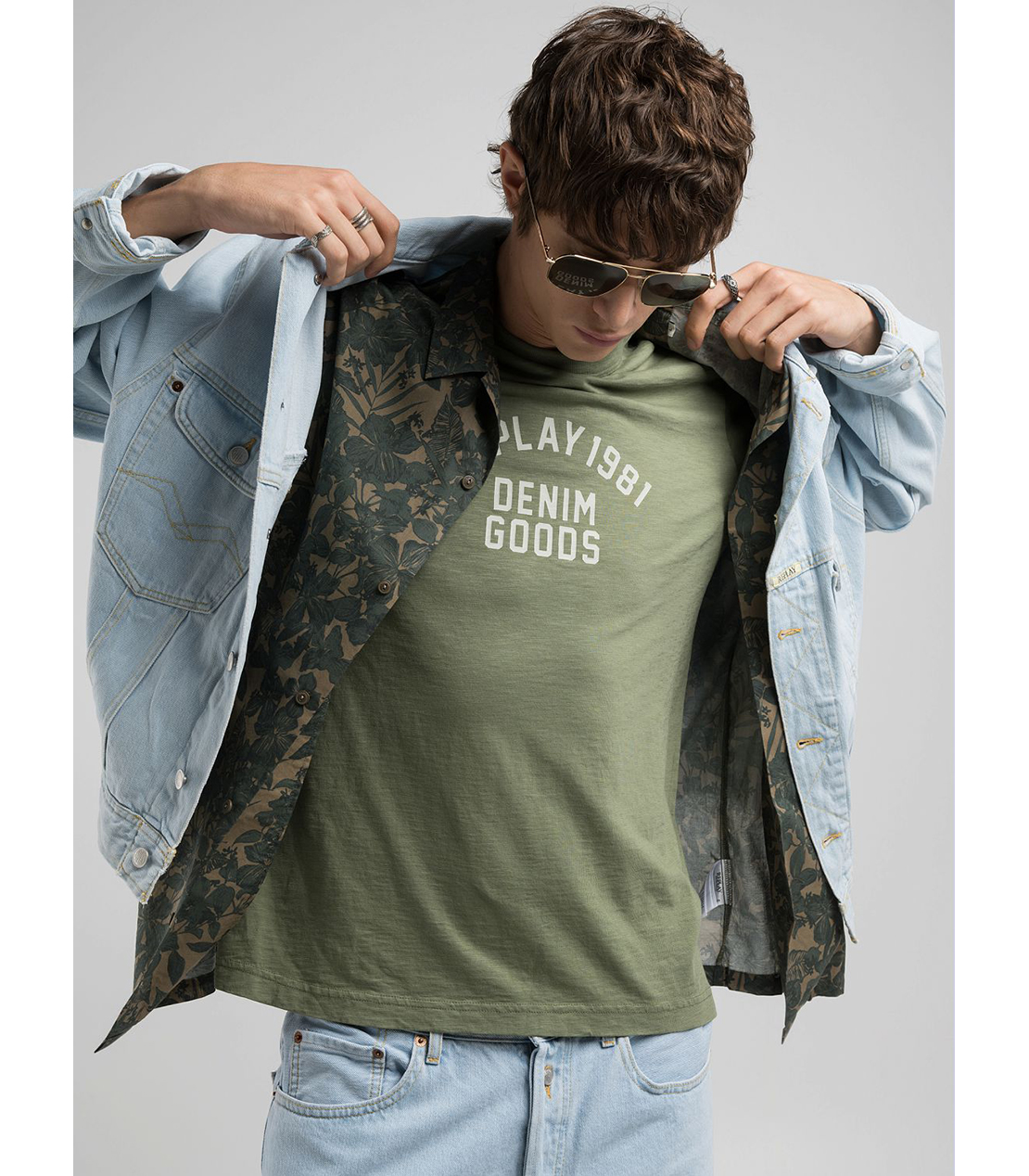 9Z1 ECO PLUS ライトデニムジャケット（セットアップモデル） 詳細画像 スーパーライトブルー 2